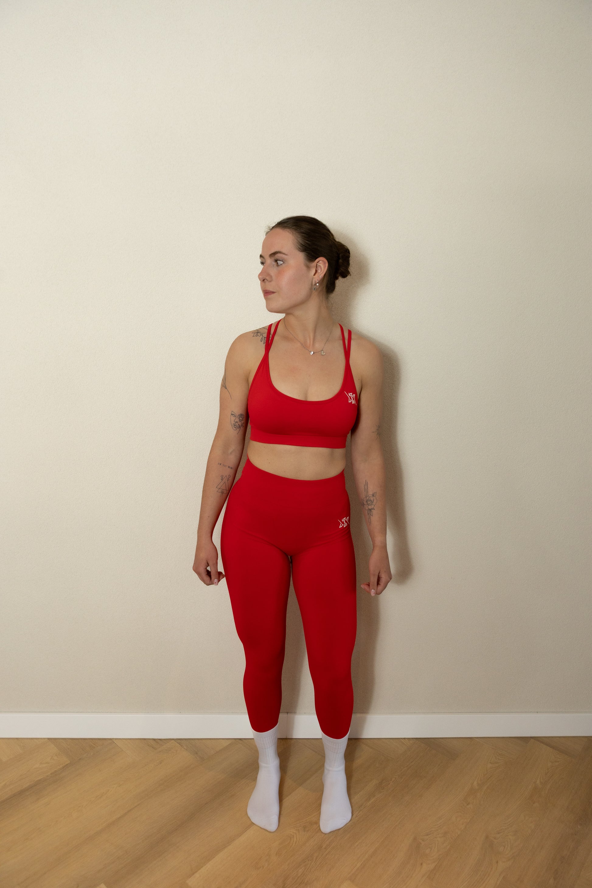Leggings red