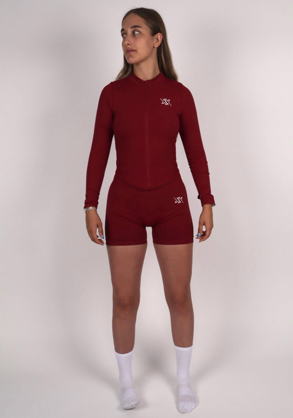 Sculpt Vest – Wine Red