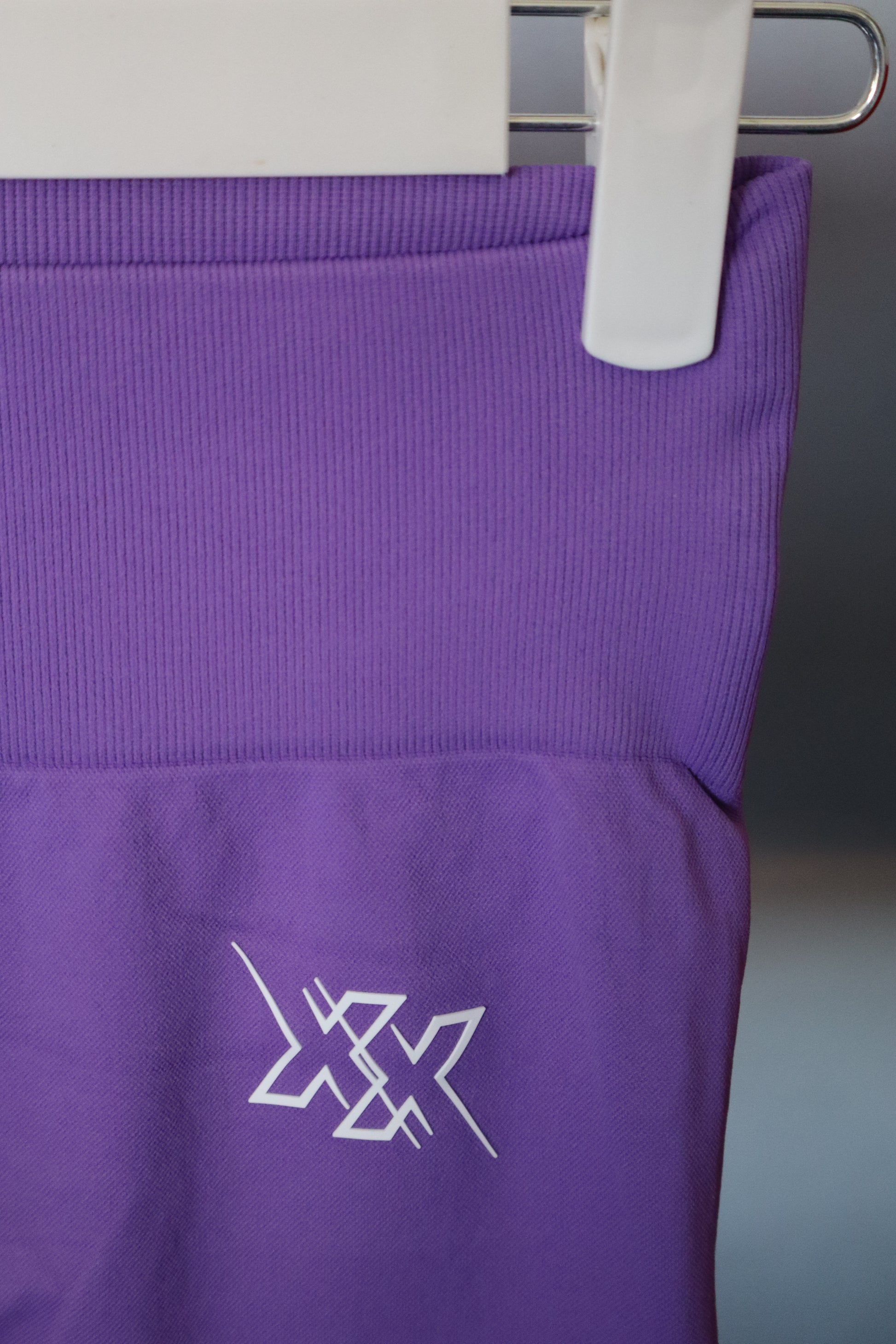 Purple leggings