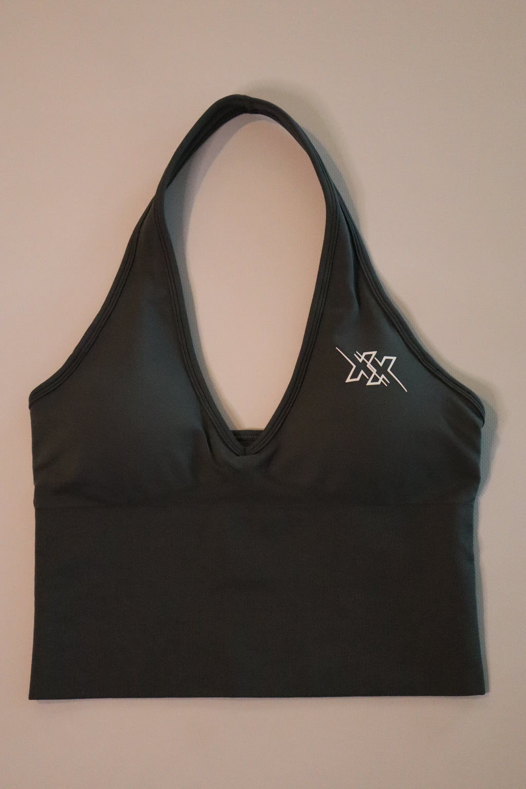 Rose V-Top Ash Grey