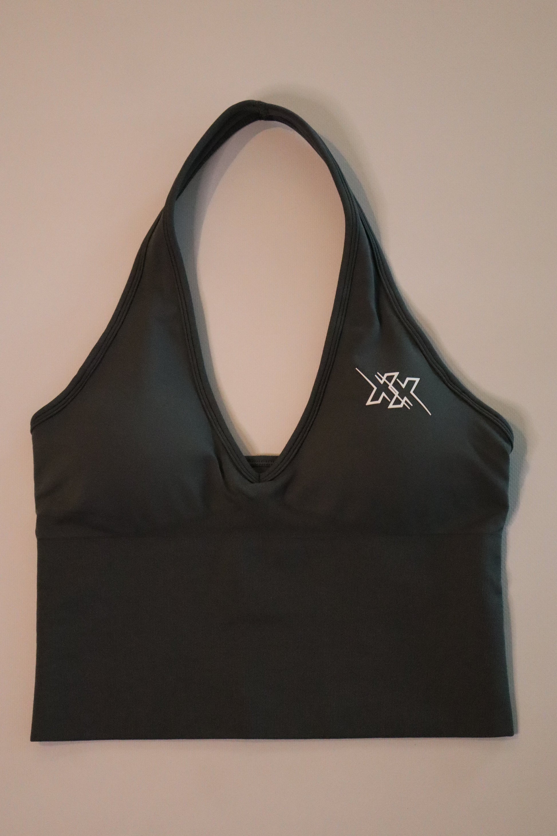 Rose V-Top Ash Grey