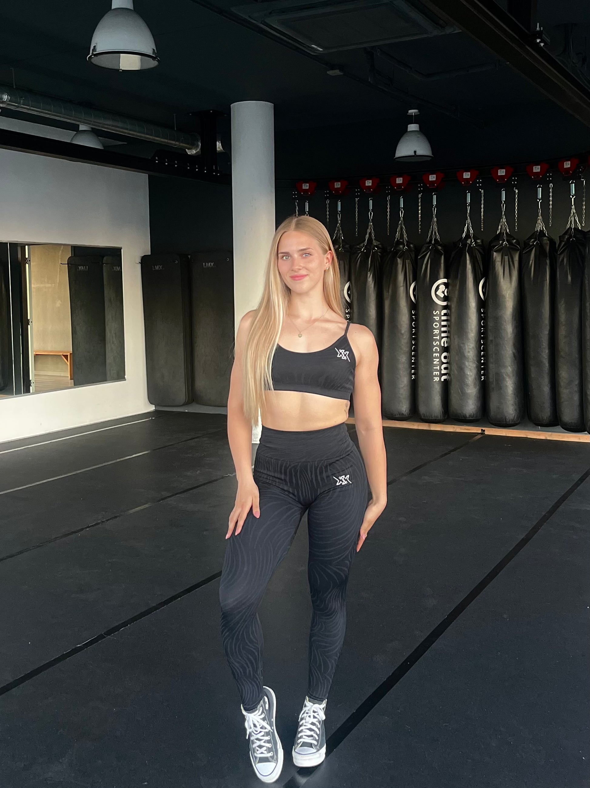 Performance Leggings Black Panther