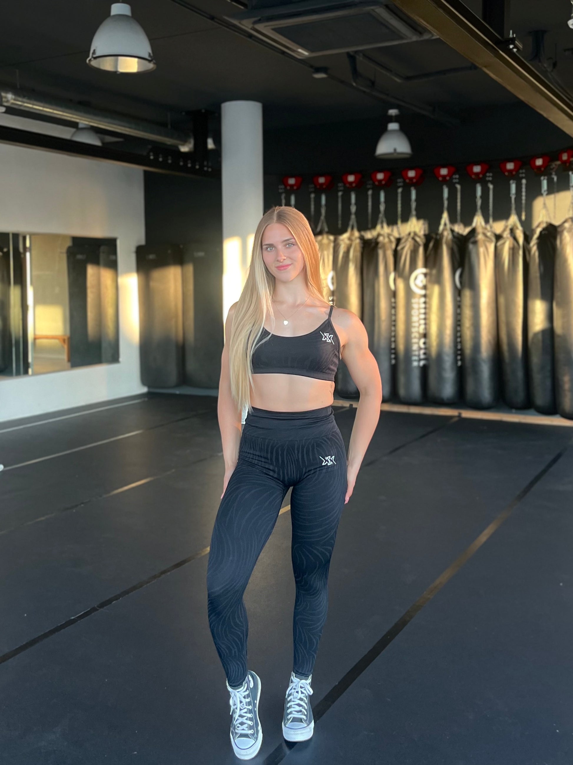 Performance Leggings Black Panther
