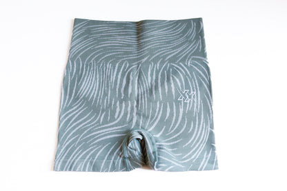 Animal short groen blauw en zwart