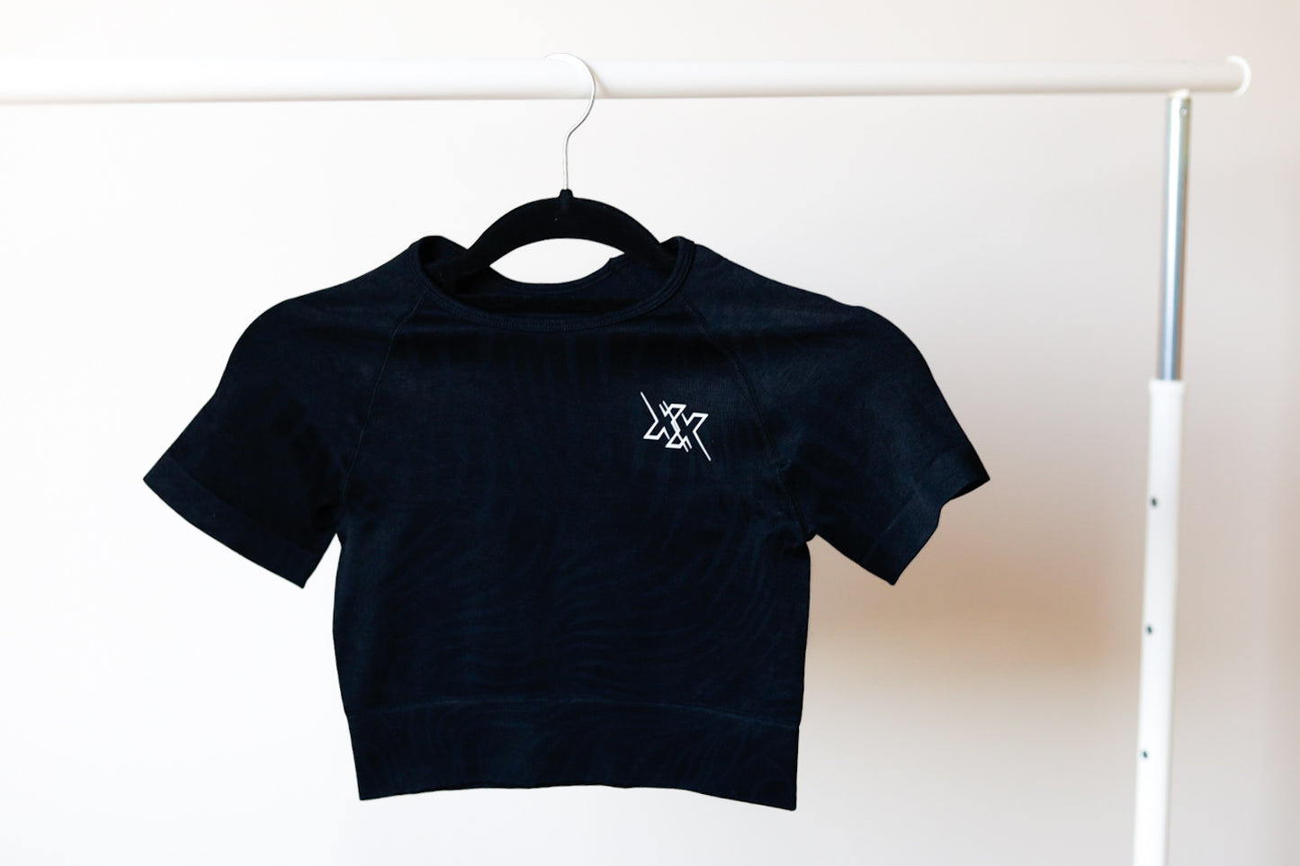 Animal top zwart
