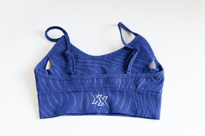 Animal blue sports bra