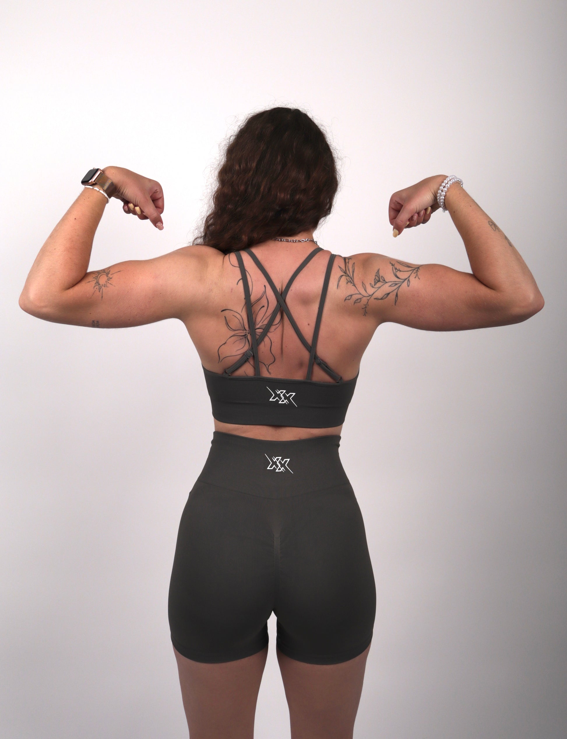 Performance Sport-BH – Steingrau