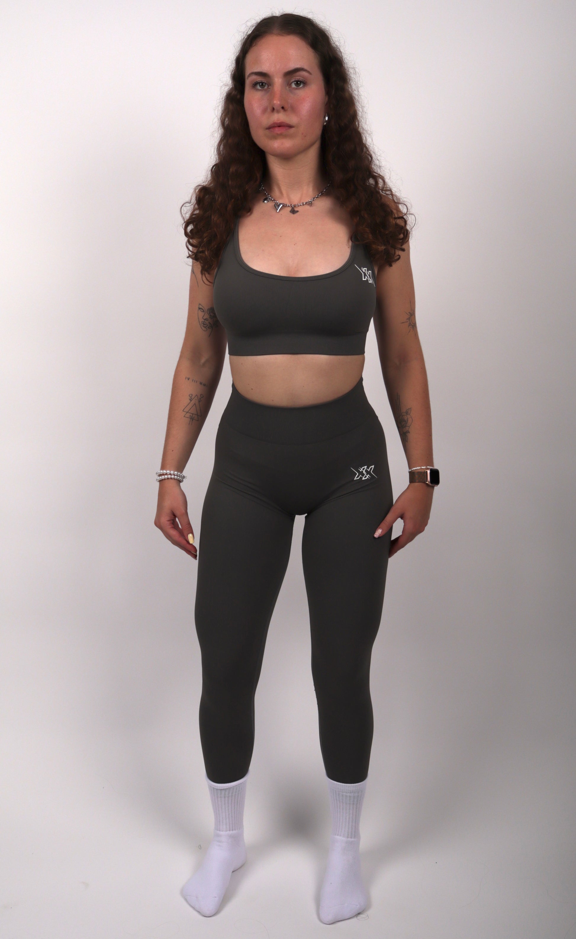 Performance Sport-BH – Steingrau